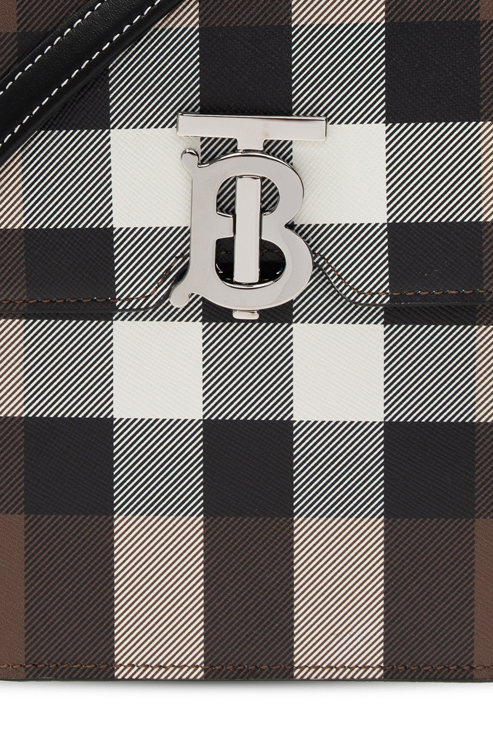 Burberry burberry icon stripe monogram print wool silk square large scarf item